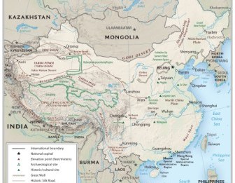 Top Ten Rivers Of China Physical Maps