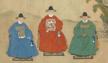 Chinese Hats worn by wealthy men during Ming Period