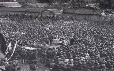 Soldiers at the end of the Long March