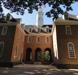 Capital building in Williamsburg