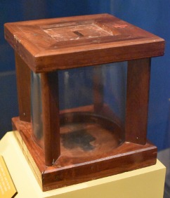 Glass ballot box