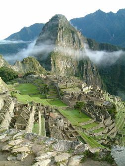 Machu Picchu from above