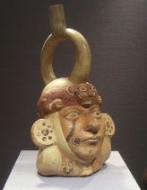 Portrait Vessel pottery of the Moche people