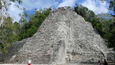 Nohoch Mul pyramid