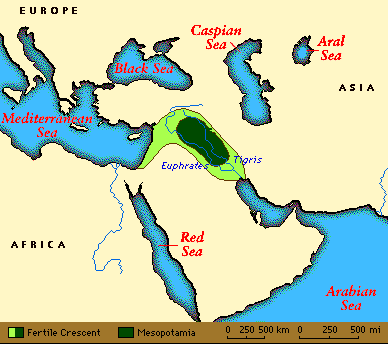 mesopotamian inventions timeline