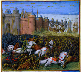 Siege of Tyre during the Crusades