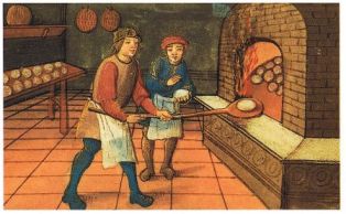 Baking bread during the Renaissance