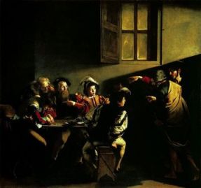 Caravaggio's use of  light and shadow