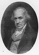 Portrait of inventor James Watt