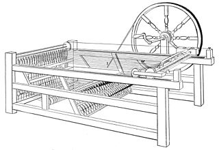 Hargreave improved spinning jenny