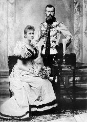 Nicholas II and his wife