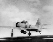 Japanese Zero taking off