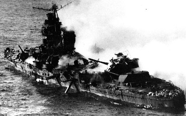 Sinking of Japanese cruiser Mikuma