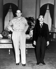 Emperor Hirohito and General MacArthur