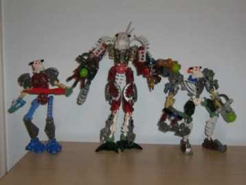 three bionicles
