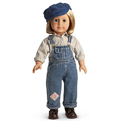 Kit in Overalls
