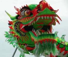 Chinese Dragon from dragon dance