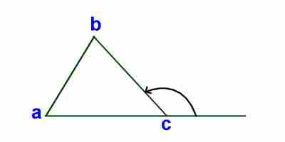 Exterior angle