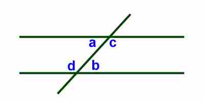 alternate interior angles