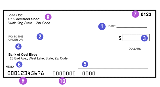 How to Write A Check: Fill Out A Check