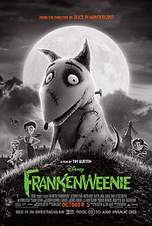 Frankenweenie movie poster