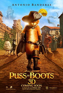 Puss in Boots movie poster