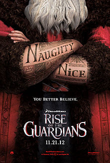 Movie poster for Rise of the Guardians