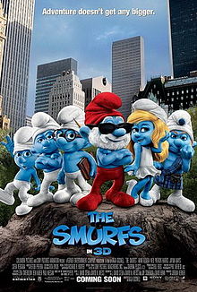 The Smurfs Movie Poster