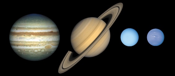 Gas giant planets