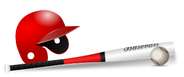 bat,helmet,baseball