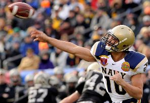 Football throwing follow through