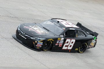 NASCAR Cup Series car on track