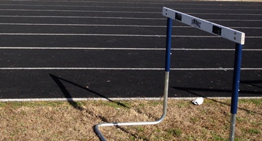 Track and hurdle